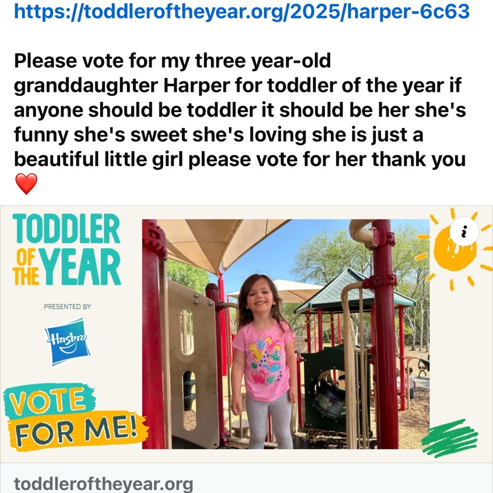 VOTE FOR HARPER!